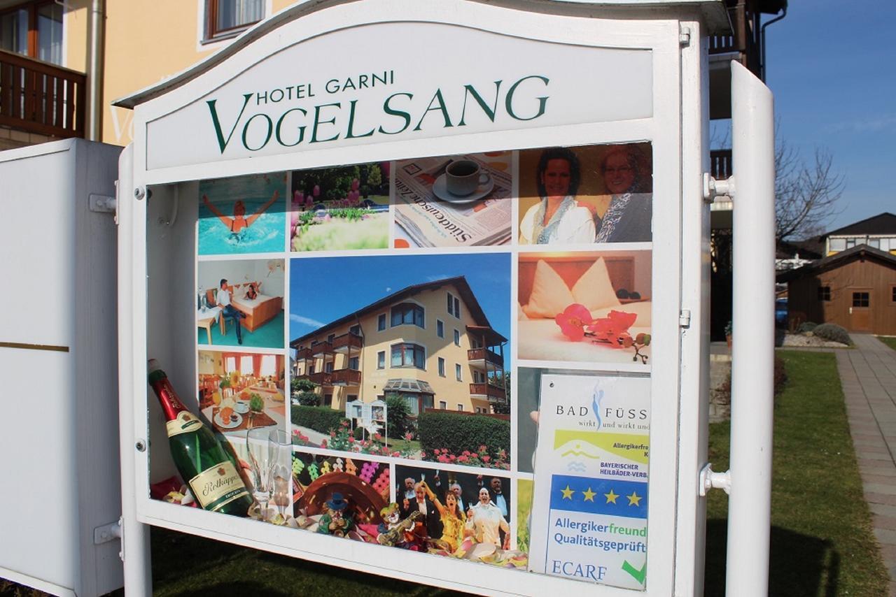 Hotel garni Vogelsang Bad Füssing Eksteriør billede